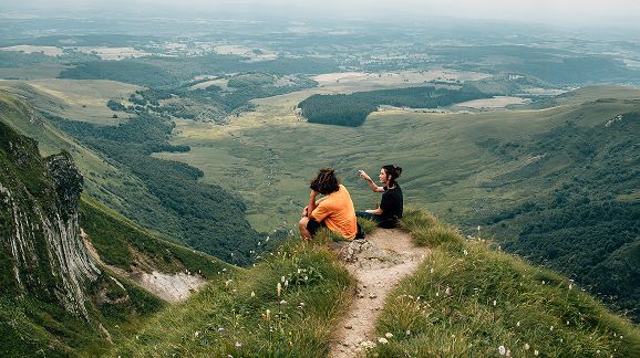 Paysage de l'Auvergne